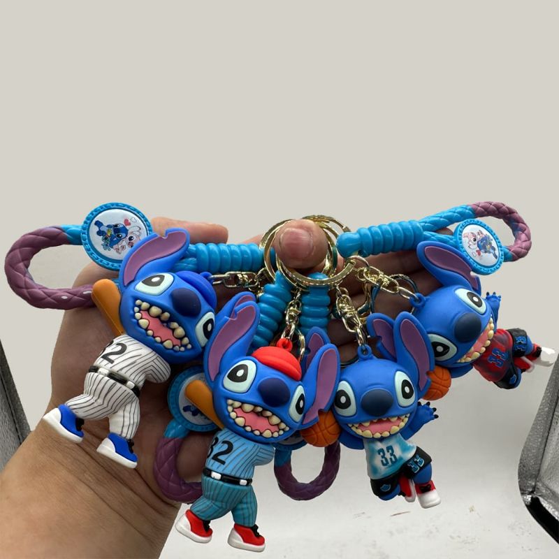 LLAVERO REFORZADO DE STITCH X1 SURTIDO [0708]